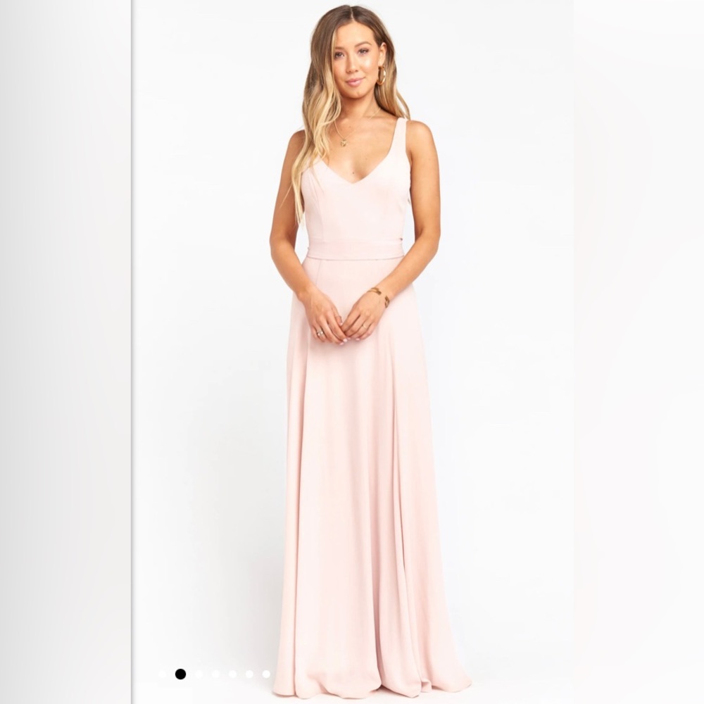 Show Me Your Mumu Jenn Maxi Dress in Dusty Rose size M